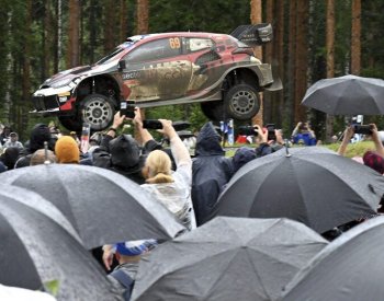 Tänak další výhru na Finské rallye nepřidá, zastavila ho nehoda