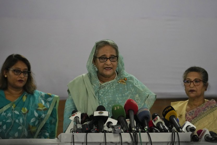 Bangladéšská premiérka Vadžídová rezignovala, oznámil šéf armády