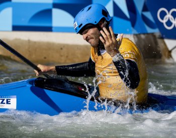 Rohan bojoval o medaili v kayakcrossu, skončil čtvrtý