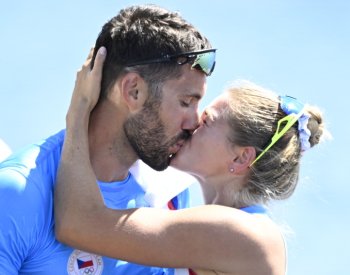 Snoubenka Paloudová o Dostálovi: Je to nejlepší chlap, teď to ukázal světu