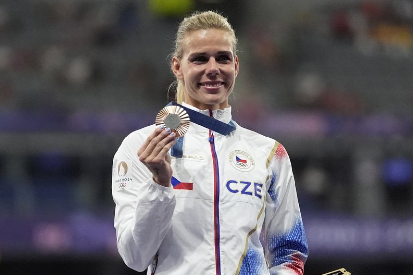 Oštěpařka Ogrodníková získala v Paříži olympijský bronz