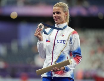 Ogrodníková na medaili nemyslela, ale syn jejího partnera Leo ji předpověděl