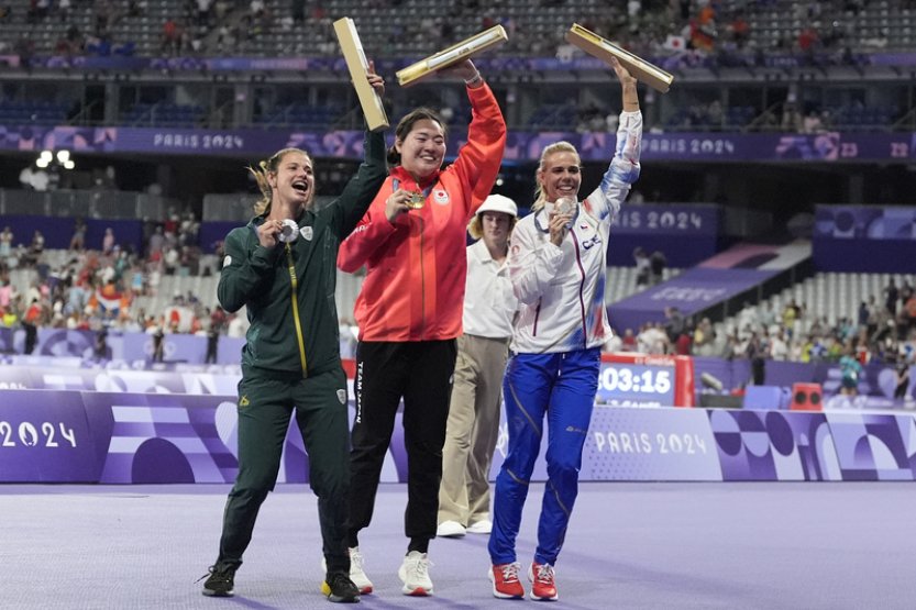 Japonské oštěpařské zlato Kitagučiové se slavilo i v Domažlicích