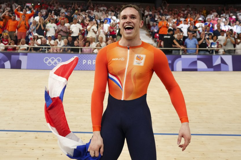 Nizozemský dráhař Lavreysen získal na olympijských hrách v Paříži třetí zlato