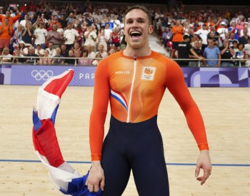 Nizozemský dráhař Lavreysen získal na olympijských hrách v Paříži třetí zlato