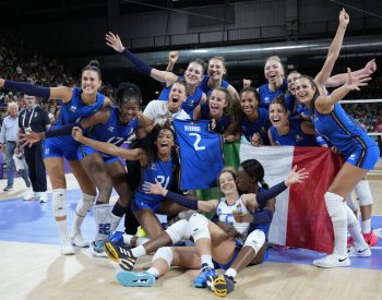 Italské volejbalistky svoji první olympijskou medaili pozlatily