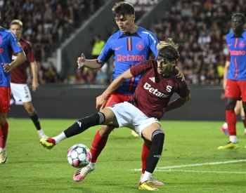 Fotbalisté Sparty se na hřišti FCSB pokusí přejít do 4. předkola Ligy mistrů