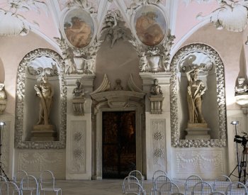 Arcibiskupství připravuje na zámku v Kroměříži restaurování sal terren a grott