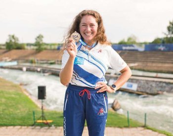 Kajakářka Nesnídalová získala na ME slalomářů stříbro v kategorii do 23 let