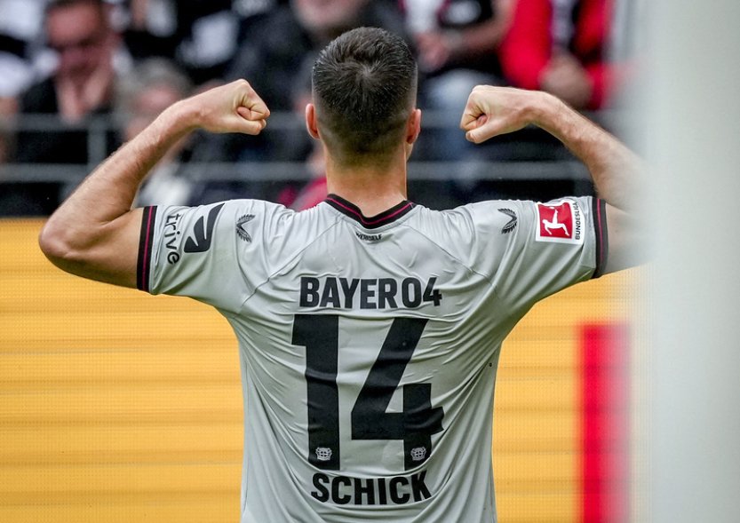 Schick pomohl Leverkusenu gólem a penaltou v rozstřelu k zisku Superpoháru