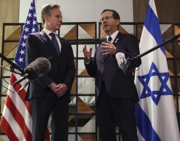 Pro rozhovory o příměří v Gaze podle Blinkena nastal rozhodující moment