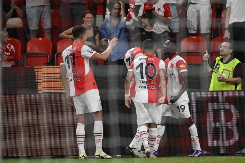 Fotbalisté Slavie venkovním duelem proti Lille rozehrají 4. předkolo Ligy mistrů