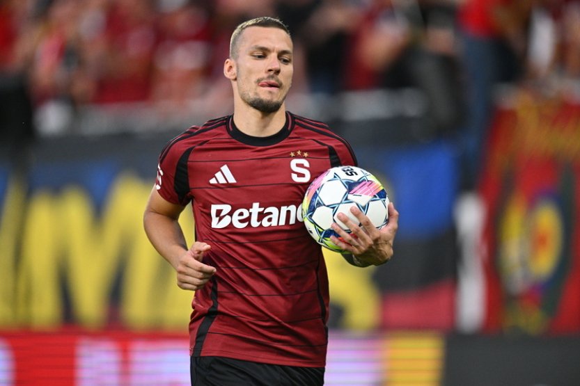 Sparťan Haraslín chce slýchat hymnu Ligy mistrů celý podzim, nejen proti Malmö