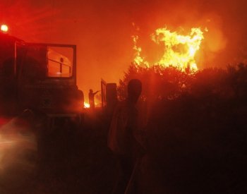 V Řecku dál zuří požáry, v Alexandrupoli je situace kritická