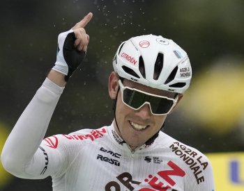 Australský cyklista O'Connor je po sólovém vítězství novým lídrem Vuelty