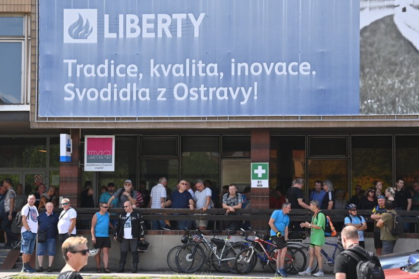 Liberty Ostrava začala rozdávat výpovědi zaměstnancům, týká se to asi 1600 lidí