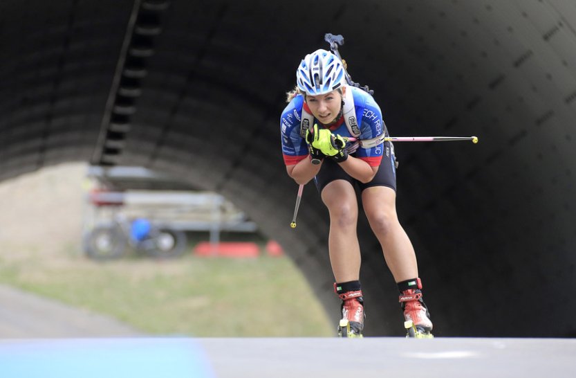 Mikyska a Charvátová získali na MS v letním biatlonu bronz v supersprintu