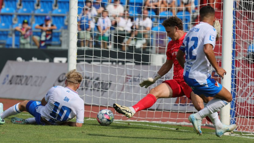 Fotbalisté Ostravy po zlepšené druhé půli porazili doma Liberec 2:0