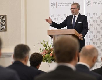 Česko si po letech zajistilo energetickou nezávislost, uvedl Fiala