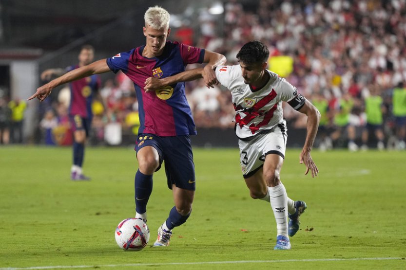 Barcelona otočila duel s Vallecanem a ve španělské fotbalové lize má třetí výhru