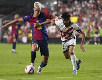 Barcelona otočila duel s Vallecanem a ve španělské fotbalové lize má třetí výhru