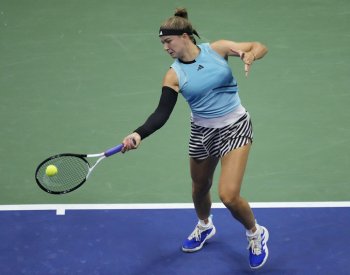 Muchová nadchla na US Open úderem za zády, nad loňským semifinále nepřemítá