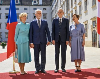 Prezident Pavel jednal ve Vídni s Van der Bellenem