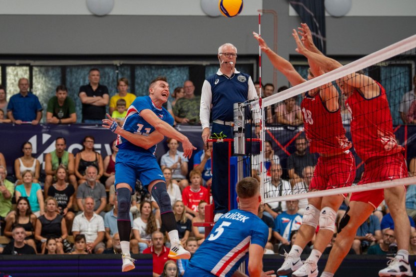 Volejbalisté v kvalifikaci ME porazili Norsko a vedou skupinu C