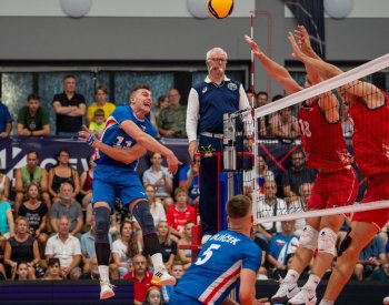 Volejbalisté v kvalifikaci ME porazili Norsko a vedou skupinu C