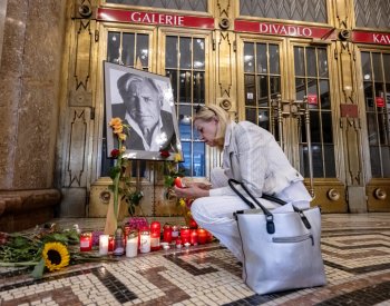 Veřejnost se může s Heřmánkem rozloučit 7. září v Divadle Bez zábradlí