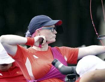 Lukostřelkyně Grinhamová získala v sedmém měsíci těhotenství paralympijský bronz