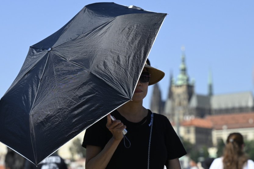Léto v Klementinu bylo třetí nejteplejší za posledních 250 let