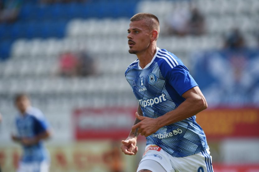 Hráčem srpna ve fotbalové lize je olomoucký Kliment, koučem Trpišovský ze Slavie