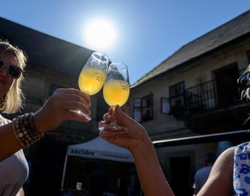 Skanzen Zubnice na Ústecku nabídl ochutnávku regionálních ciderů a mošty