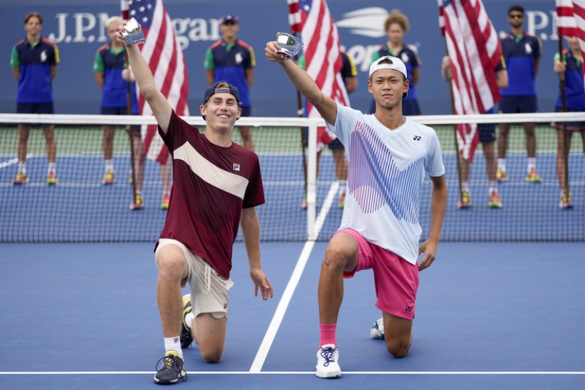 Sedmnáctiletý český tenista Mrva získal na US Open titul v juniorské čtyřhře