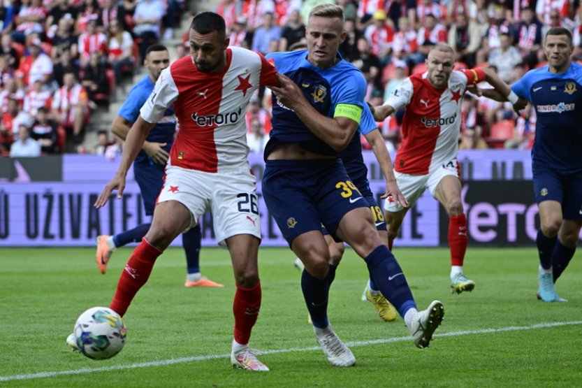 Slavia doma proti Luhansku rozehraje 4. předkolo Evropské ligy