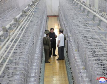 KLDR zveřejnila snímky zařízení na výrobu materiálu do jaderných zbraní