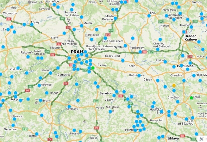 Mapy.cz připravily speciální zobrazení s povodňovou situací