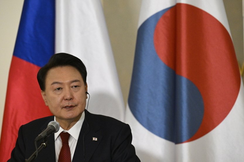 Jihokorejský prezident pokračuje v návštěvě ČR, bude jednat s Fialou