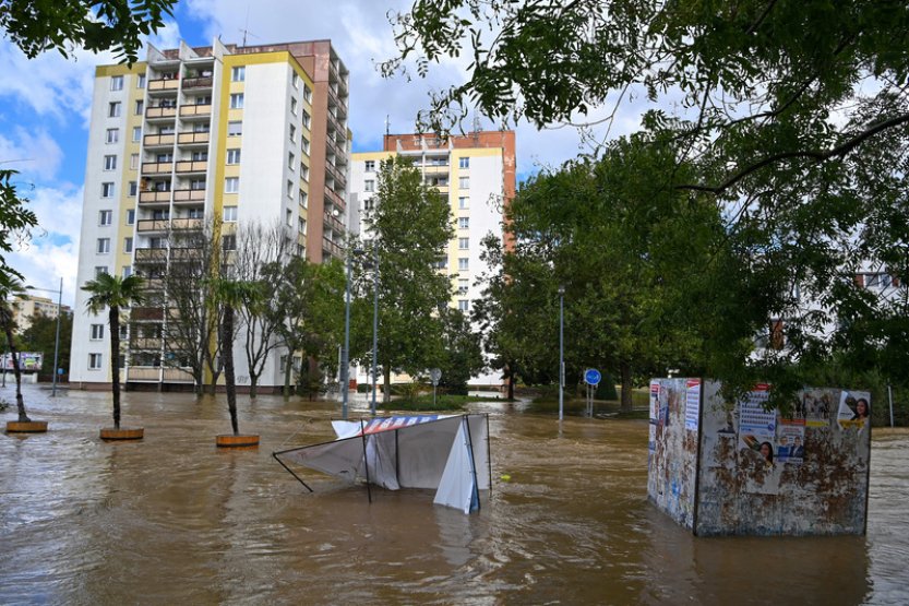 Záplavy v Moravskoslezském kraji postihly 99.700 lidí