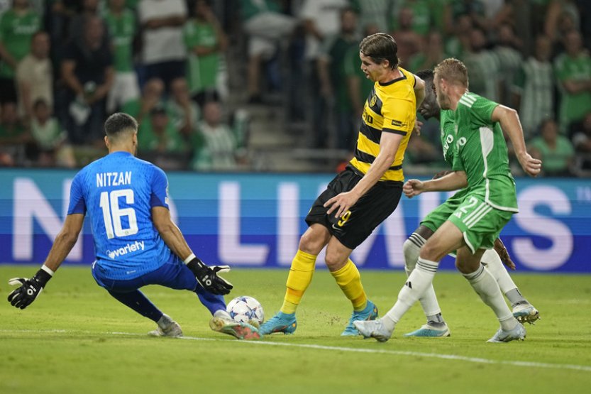 Braga zahájila play off o fotbalovou Ligu mistrů domácí výhrou s Panathinaikosem