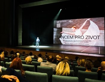 Galavečer na podporu onkologických pacientů zaplnil Janáčkovo divadlo