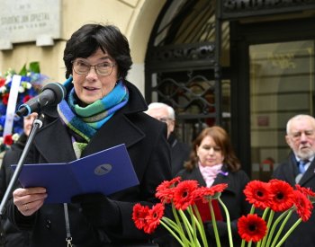 Zažímalová u Hlávkovy koleje připomenula důležitost skutečného dialogu