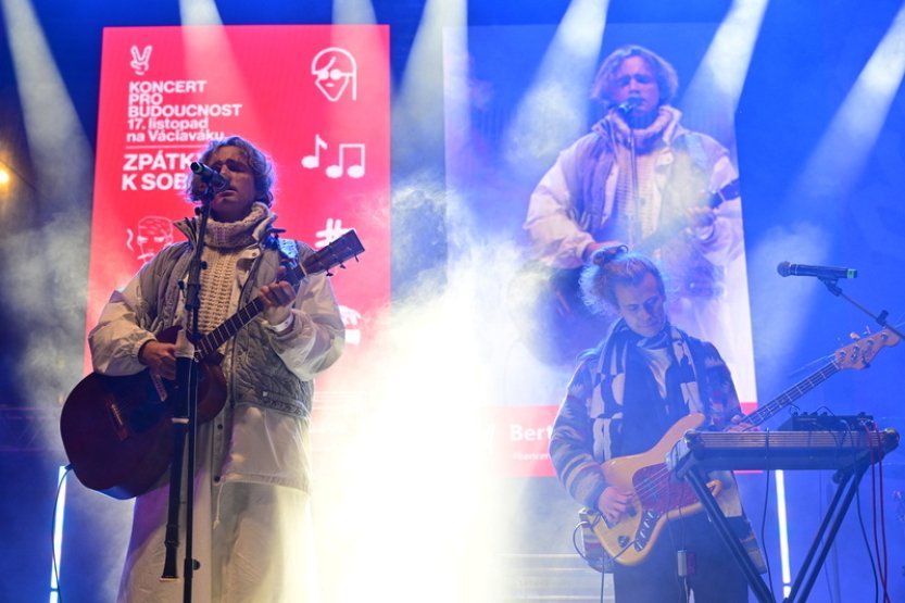 Na Koncertě pro budoucnost v Praze promluvili i zástupci slovenské kultury