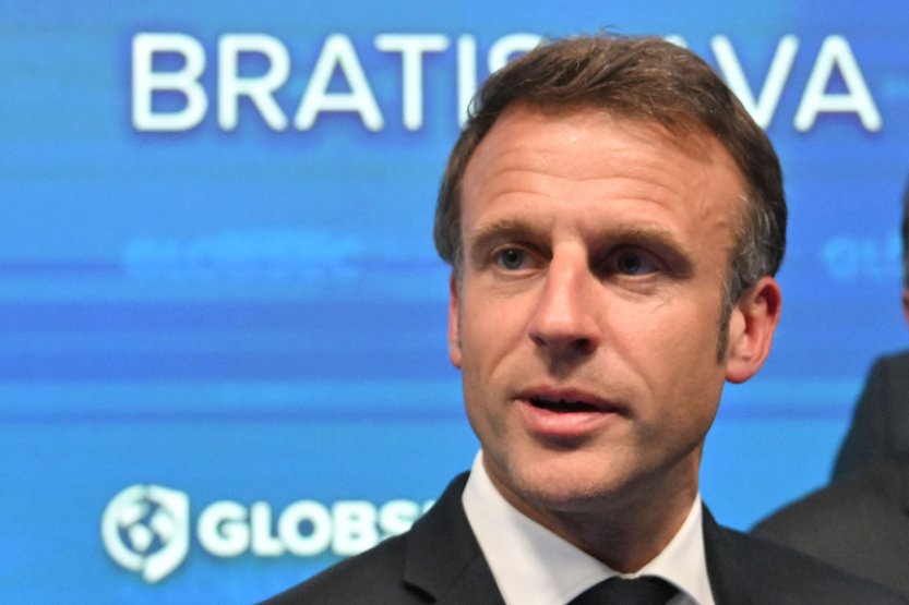 Macron: Válka na Ukrajině zdaleka ještě neskončila, Rusko zemi ale nedobyde