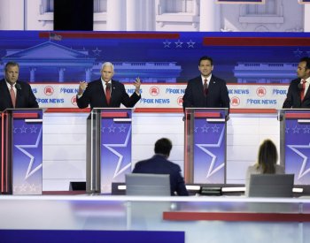Média: Debatě republikánů dominovali Pence a Ramaswamy, DeSantis se neprosadil