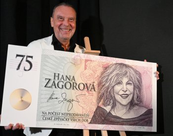 K ročnímu výročí úmrtí Hany Zagorové vyjde pamětní bankovka