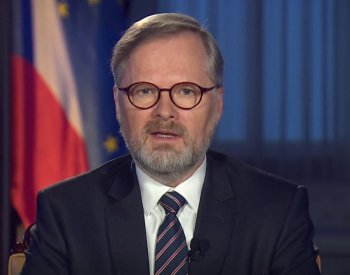 Premiér Fiala večer vystoupí s tradičním projevem k přelomu roku