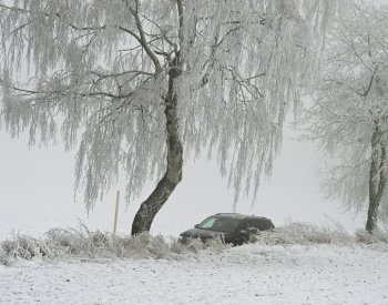 U šumavské Kvildy ráno naměřili minus 17,5 st. C., nejméně v ČR