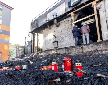 Policie zná totožnost obětí požáru restaurace v Mostě, jsou to 4 muži a 2 ženy